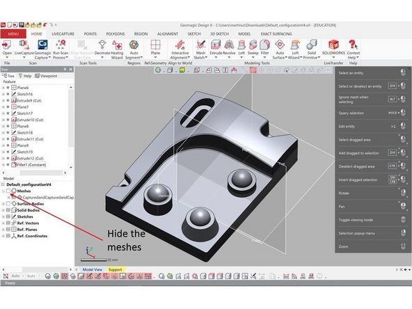 Select the edges you want to add the fillet and set the fillet radius