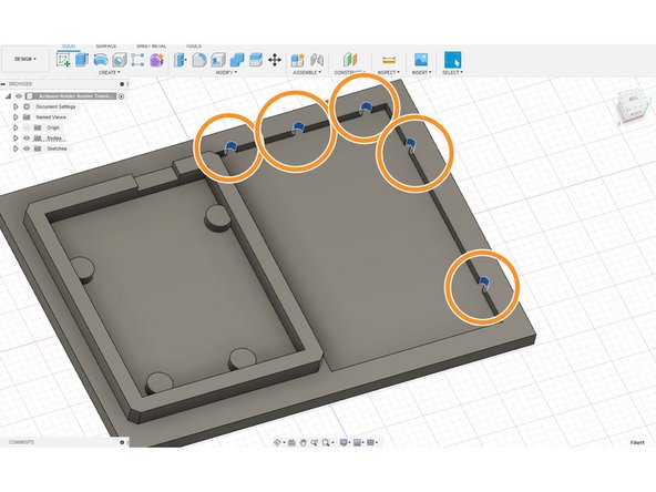 The chamfer should be .09&quot;