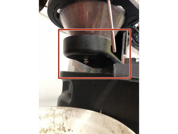 Put splash guard back on along with the washer and splash guard nut.