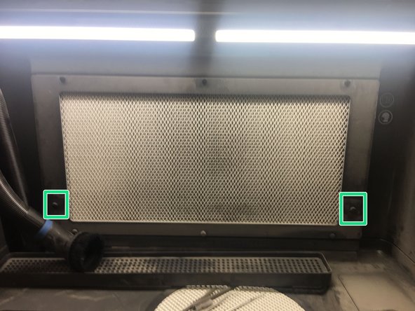 Remove any tools in the tool rack