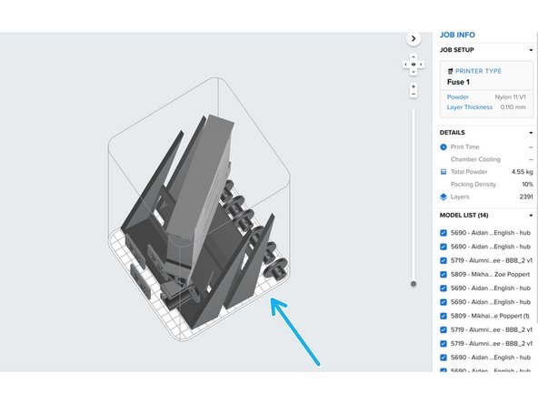 The equip-fuse channel should be checked too to make sure that all prints that can fit in one job are included in the next print