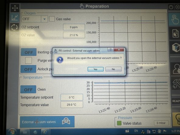 Set the Carriage to approximately 90 mm.