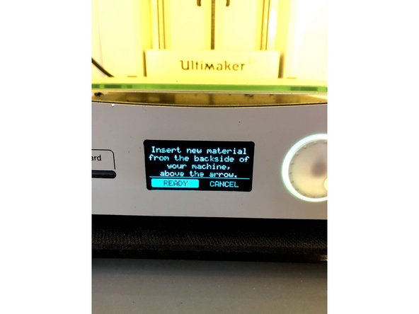 Press the ready on the menu