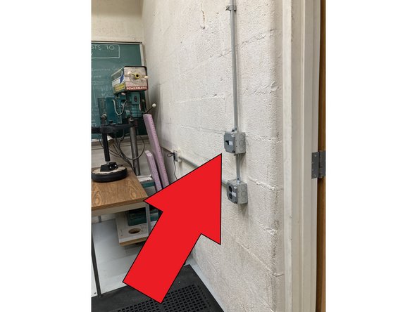 Power off the router and turn off the lights