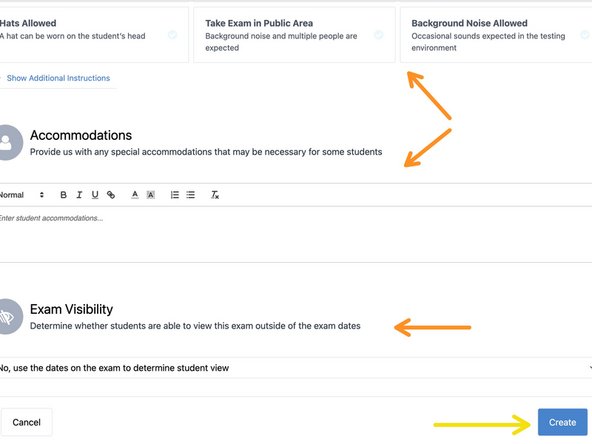 Note that if you enable Browser Guard, students will NOT be able to access websites outside of the whitelist you provide in the Whitelist URLs section. Keep this in mind if you are allowing other electronic resources such as student textbooks or websites for use in your exam.