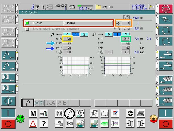 This guide will only describe the frequently used settings for the page. For more information, reference the instructions for use document or press the ? key.