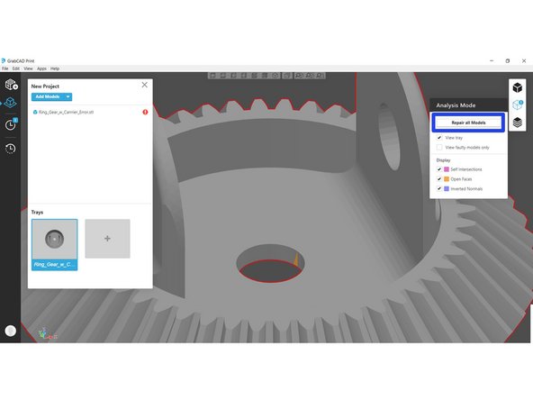 If you wish to see the type and location of the error, click Get Error Details to highlight the issue