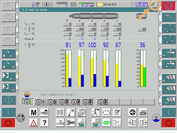 To load material files we need to log into the Admin user.