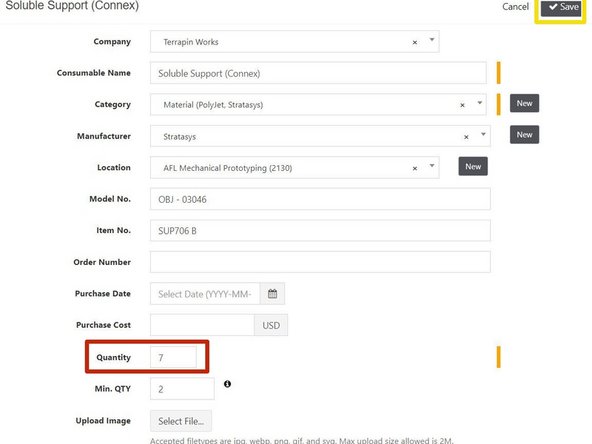 Click the yellow pencil button