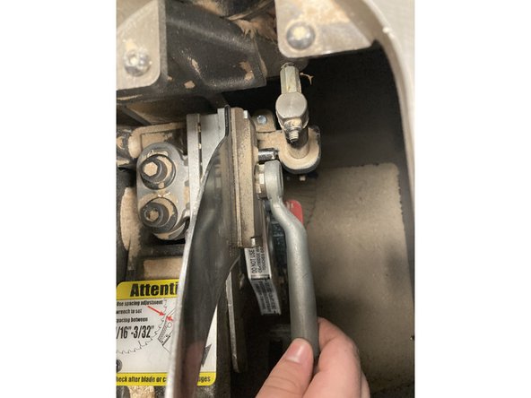 The Dado Stack installation requires more steps than the standard blades.