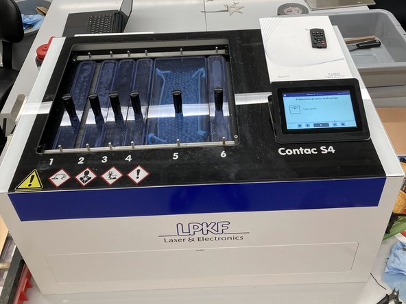 The Contac S4 uses electrolysis to copper plate the insides of the vias.