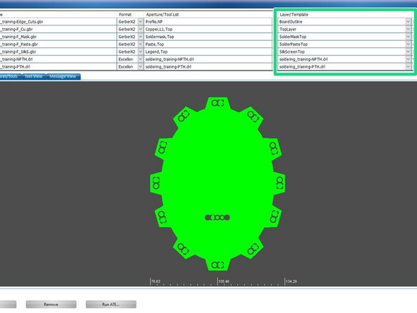 Click the import button to import your gerber and drill files