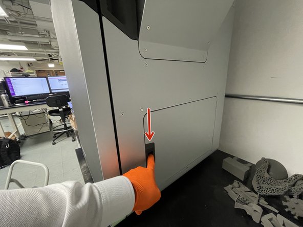 Select Clean Air Filter. Select begin.