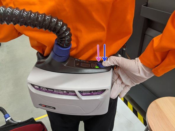 Put the face unit on