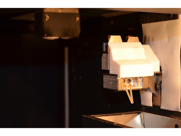 This step is only necessary if you replaced one or both of the flicker/brush assemblies