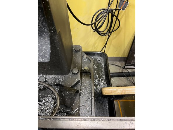 Don't forget to clean the back of it behind the machine as well!