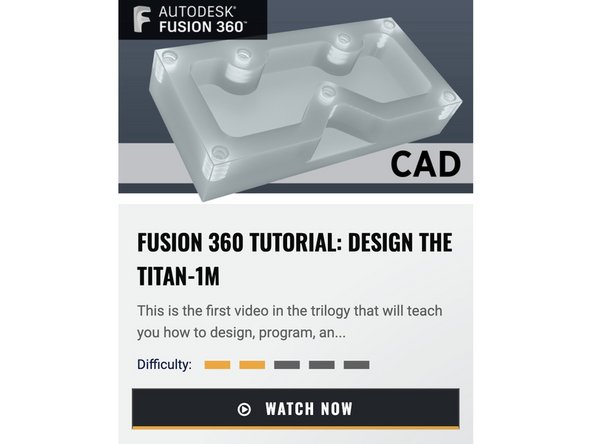 This part you are CADing is also the very first part you'll make if you start training on a 3-axis CNC mill!