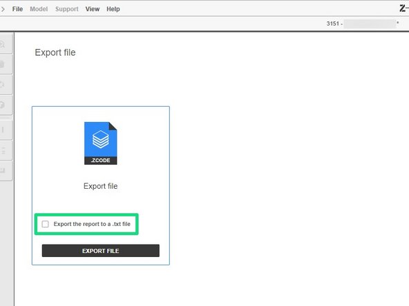 Note the time and amount of material needed