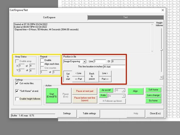 This is where jobs are started and stopped