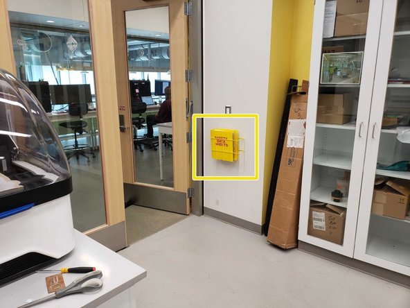 Fill out and tag each jug with a green ESSR tag from the back room