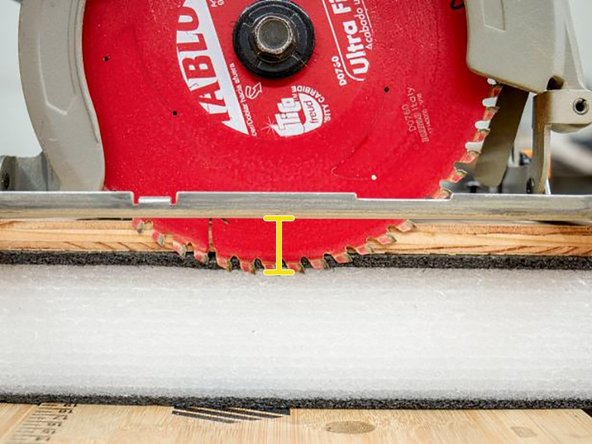 Select the correct blade for the type of cut being made and the type of material being cut