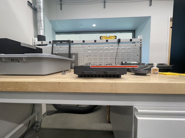 Check to see if parts are taller than where the next base plate will sit