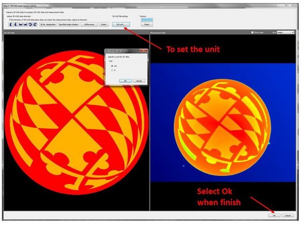 You will need to give the angle of rotation of the part