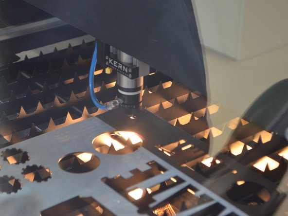 The Kern cannot cut anything with Chlorine such as PVC because it created Chlorine gas