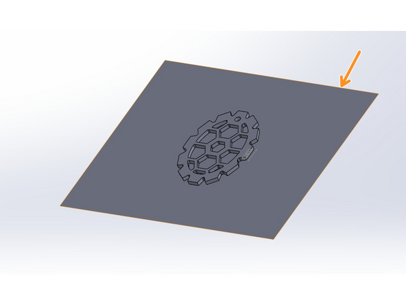 once the feature has been applied  a think surface will appear.