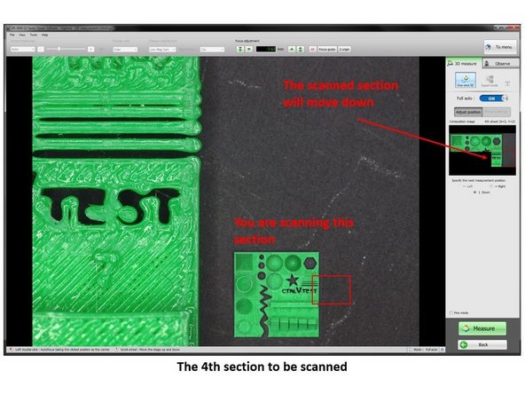 You will need to move the window down by selecting down option (See the second figure)