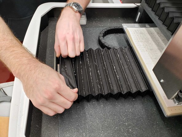 Do the same for the Y axis rails