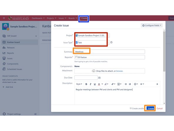 The &quot;Persistent&quot; column is used to track tasks that require constant work, like meetings or new research