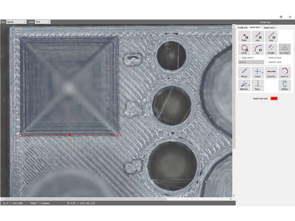 Creates a middle point of two points as a point element.