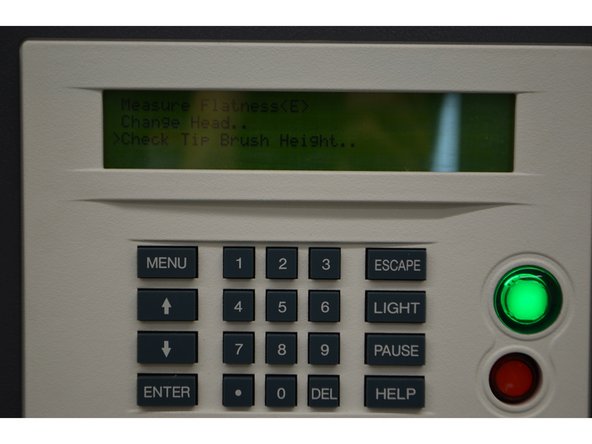 Reinstall all components except for the debris chute hood