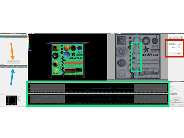 With single line roughness, lines can be defined similarly to the &quot;Profile&quot; tool, including assist tools.