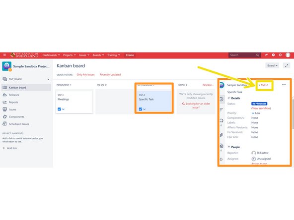 As a SD/SDE starts work on the issue, it should move into the &quot;In Progress&quot; column.