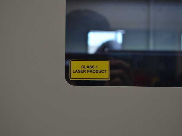 Lasers can be dangerous so take care around this machine to prevent injury or damage