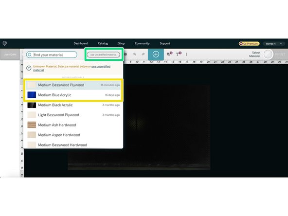The image updates every time the GF is opened and closed again