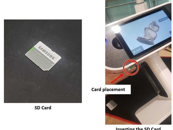 For post-processing, the scan result needs to be imported to Artec Studio