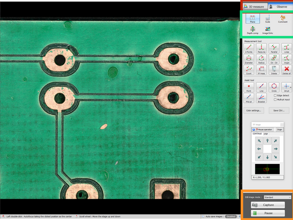 You don't have to run the scan to perform part measurment