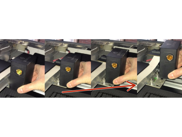 Begin by removing the printer head