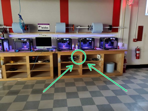 Verify that lights are off, everything is off, and the door is locked.