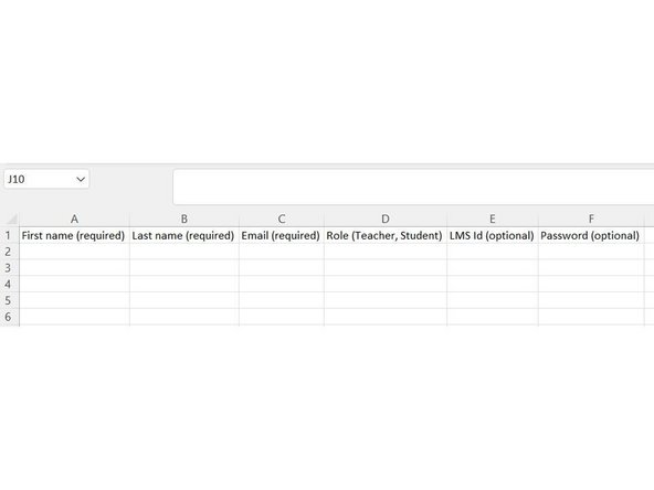 You can modify the template to add new users.