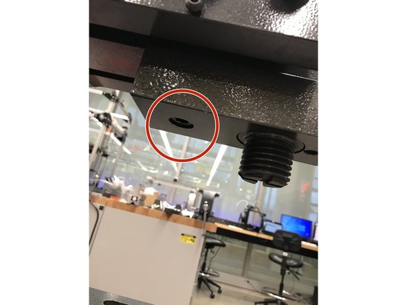 NOTE: the front bolt is shorter the the rear one make sure it stays like that.