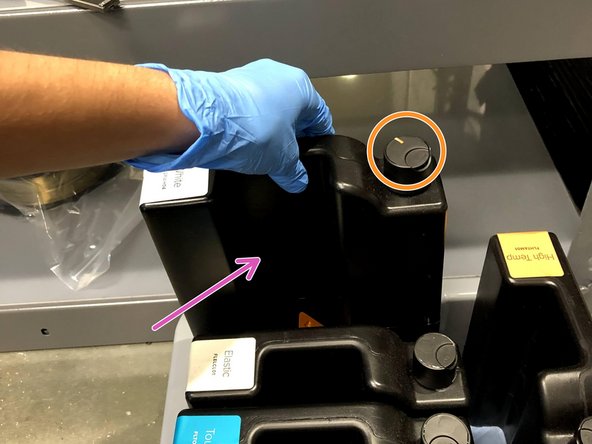 NEVER touch the bottom of the Resin Tank as imperfections will impede the laser's ability to solidify the resin