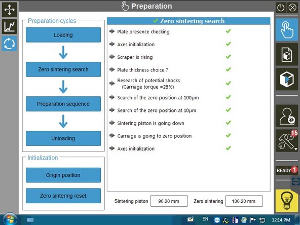 Change the drop down menu to Absolute