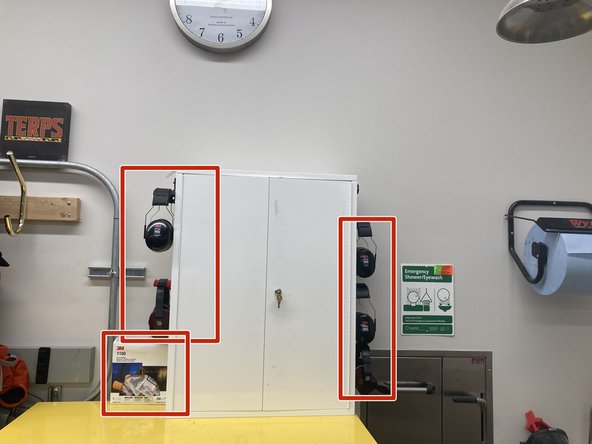 The dress code for the lab is long pants and closed toed shoes. Make sure any loose clothing is secured and hair is tied back.