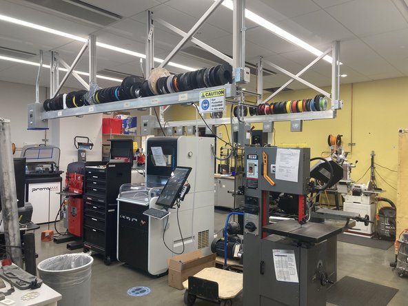 Now that we will look at each machine in the lab.