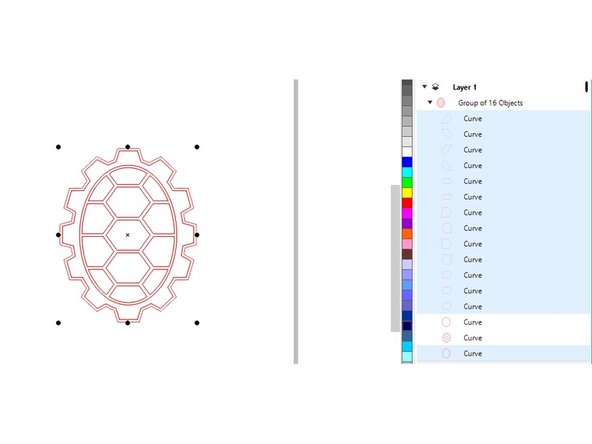 Delete the highlighted curves