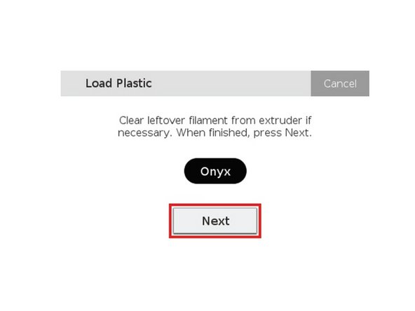 Select either a full spool or a partial spool